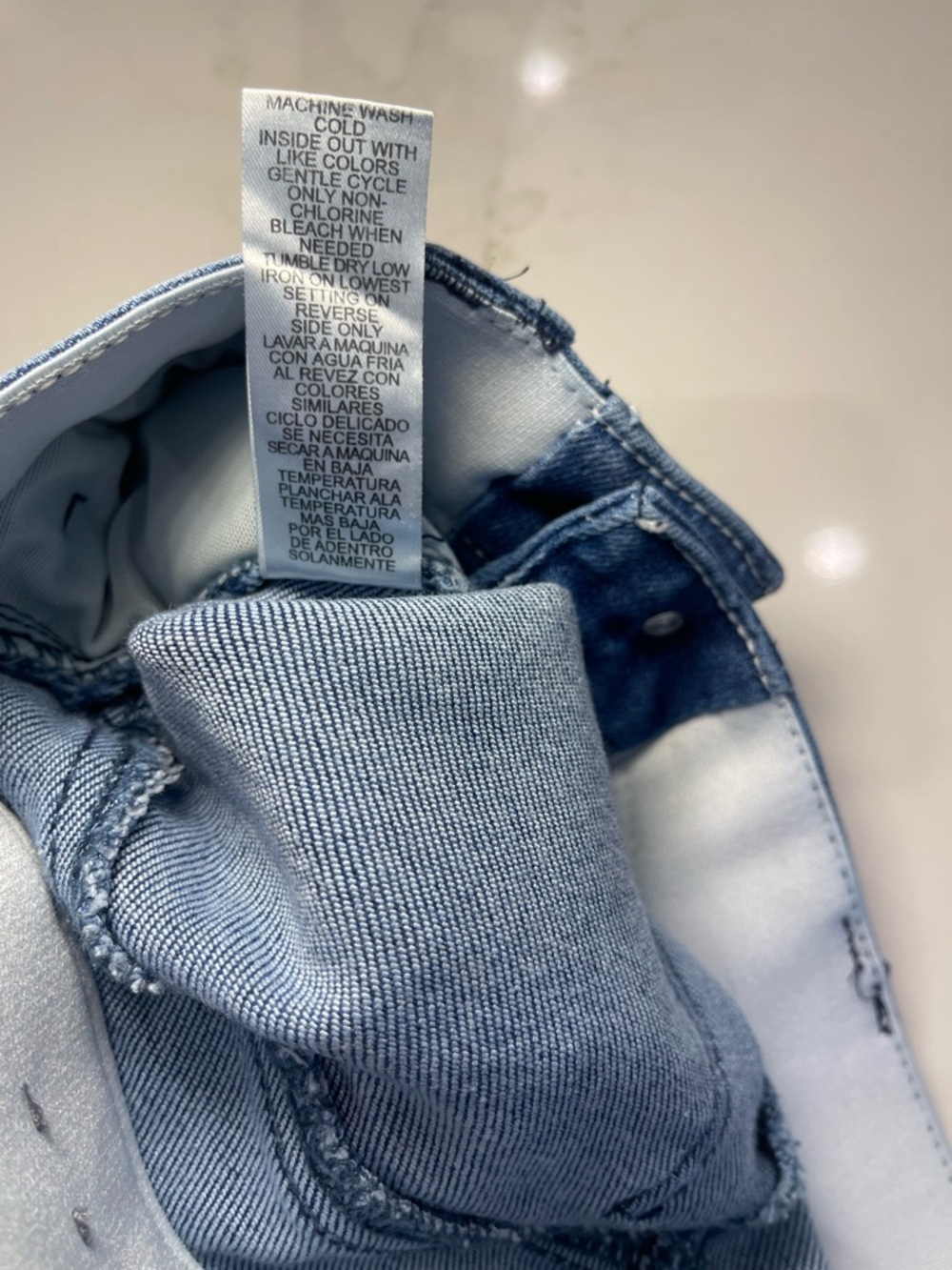 LIKE NEW! Wit & Wisdom Light Wash Women’s Skinny Jeans - Blue - Picture 14 of 14